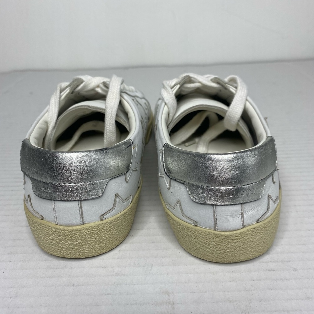 Saint Laurent Court Classic California Leather Sneaker Size 9 Unisex - Picture 7 of 13